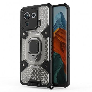 [Užsakomoji prekė] Dėklas skirtas Xiaomi Mi 11 Pro - Techsuit Honeycomb Armor - Juodas 1