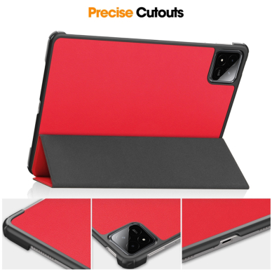 [Užsakomoji prekė] Dėklas Xiaomi Pad 6S Pro 12.4 - Techsuit FoldPro - raudonas 2