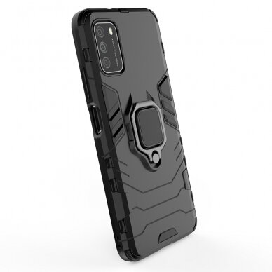 [Užsakomoji prekė] Dėklas skirtas Xiaomi Poco M3 - Techsuit Silicone Shield - Juodas 4