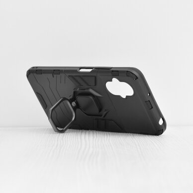 [Užsakomoji prekė] Dėklas skirtas Xiaomi Poco M5 - Techsuit Silicone Shield - Juodas 2