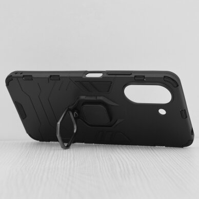 [Užsakomoji prekė] Dėklas Xiaomi Redmi 13C 4G / Poco C65 - Techsuit Silicone Shield - Juodas 1