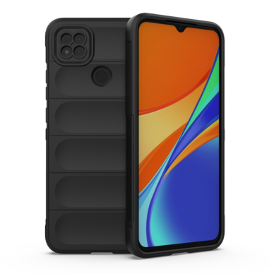 [Užsakomoji prekė] Dėklas Xiaomi Redmi 9C / Redmi 9C NFC - Techsuit Magic Shield - Juodas 1