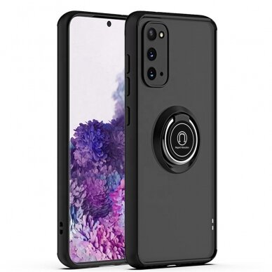 [Užsakomoji prekė] Dėklas Xiaomi Redmi Note 13 Pro 4G / Poco M6 Pro 4G - Techsuit Glinth - Juodas