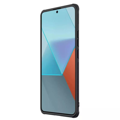 [Užsakomoji prekė] Dėklas Xiaomi Redmi Note 13 Pro+ 5G - Nillkin Super Frosted Shield Pro - Juodas 2