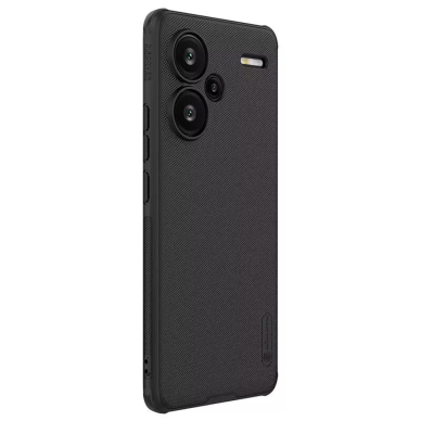 [Užsakomoji prekė] Dėklas Xiaomi Redmi Note 13 Pro+ 5G - Nillkin Super Frosted Shield Pro - Juodas 5