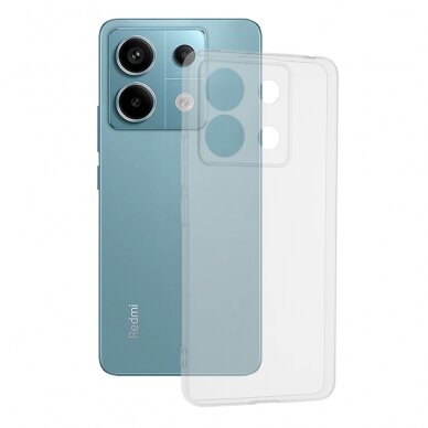 [Užsakomoji prekė] Dėklas Xiaomi Redmi Note 13 Pro - Techsuit Skaidrus Silicone - Skaidrus