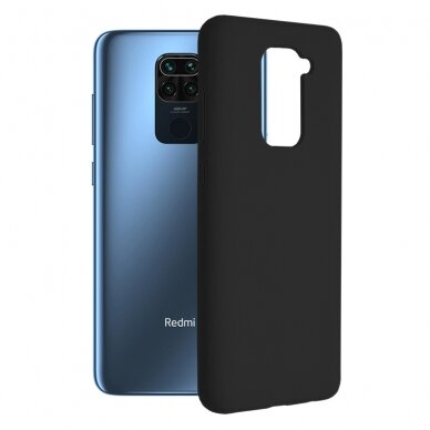 [Užsakomoji prekė] Dėklas skirtas Xiaomi Redmi Note 9 / Redmi 10X 4G - Techsuit Soft Edge Silicone - Juodas