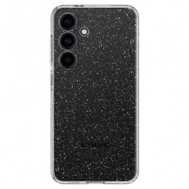 [Užsakomoji prekė] Dėklas Samsung Galaxy S24 Plus - Spigen Liquid Crystal Glitter - Crystal Quartz 3