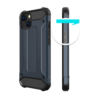 Dėklas Hybrid Armor iPhone 14 Mėlynas 3