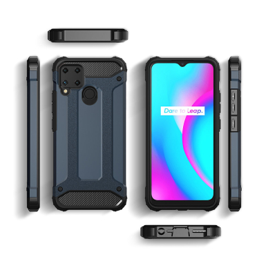 Hybrid Armor case for Realme 10 5G / Realme 9i 5G armored hybrid case black 6