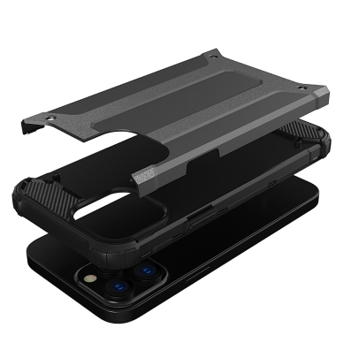 Dėklas Hybrid Armor iPhone 13 Pro Auksinis 5