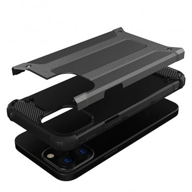 Dėklas Hybrid Armor iPhone 13 Pro Sidabrinis 5