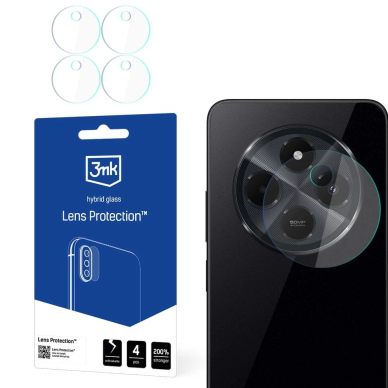 Hybrid Apsauginis stiklas Camera Lens 3mk Lens Protection Xiaomi Redmi 14c