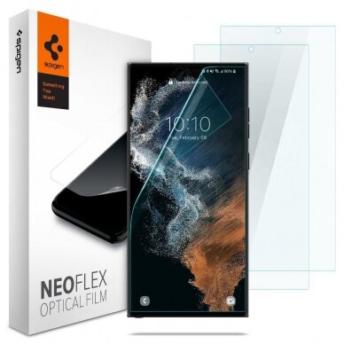 Ekrano Apsauginė Plėvelė HYDROGEL FILM SPIGEN NEO FLEX 2-PACK GALAXY S22 ULTRA