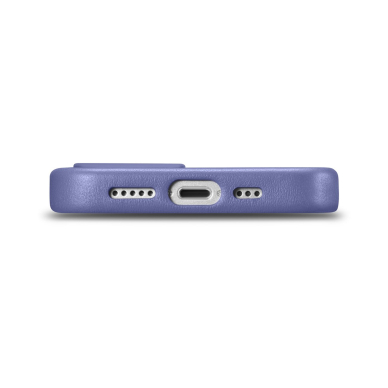 Dėklas iCarer Leather Case for iPhone 14 Šviesiai violetinis (WMI14220705-LP) (MagSafe Compatible) 3