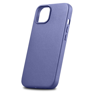 Dėklas iCarer Leather Case for iPhone 14 Šviesiai violetinis (WMI14220705-LP) (MagSafe Compatible) 6