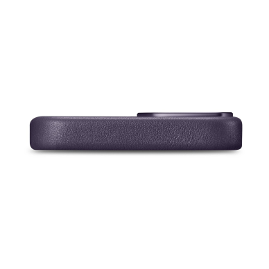 Dėklas iCarer Leather Case for iPhone 14 Plus Tamsiai violetinis (MagSafe Compatible) 4