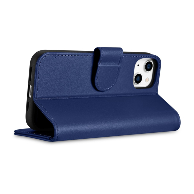 Dėklas iCarer Wallet Case 2in1 Case iPhone 14 Mėlynas (WMI14220725-BU) 6