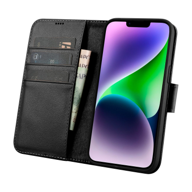 Dėklas iCarer Wallet Case 2in1 Cover iPhone 14 Plus Juodas (WMI14220727-BK) 3