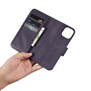 Dėklas iCarer Wallet Case 2in1 Cover iPhone 14 Plus Violetinis (WMI14220727-DP) 13