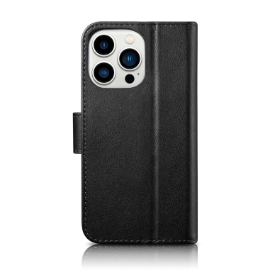 Dėklas iCarer Wallet Case 2in1 Cover iPhone 14 Pro Juodas (WMI14220726-BK) 1