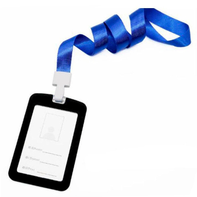 ID badge Laikiklislanyard - Juodas 2