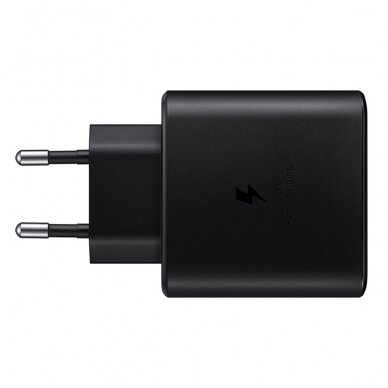 [Užsakomoji prekė] Įkroviklis pentru Priza Type-C, Fast Charging, 45W - Samsung (EP-TA845EBE) - Juodas 1