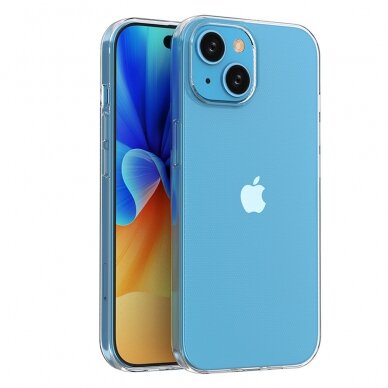 iPhone 15 case from the Ultra Clear series in transparent color 1