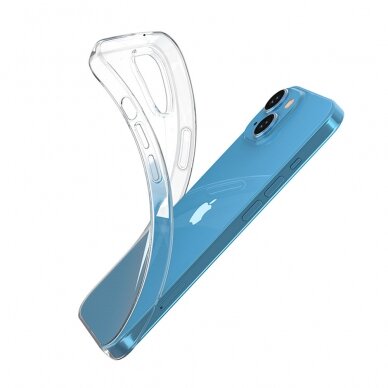 iPhone 15 case from the Ultra Clear series in transparent color 2