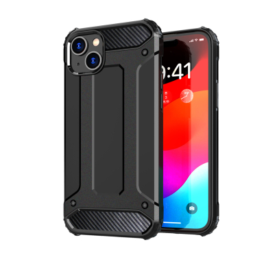 Dėklas Hybrid Armor iPhone 15 - Juodas 1