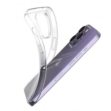 iPhone 15 Pro case from the Ultra Clear series in transparent color 2