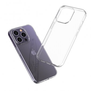 iPhone 15 Pro case from the Ultra Clear series in transparent color 3