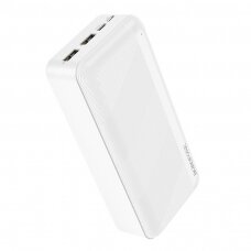 Išorinė baterija Power Bank Borofone BJ27B 2xUSB 30000mAh balta