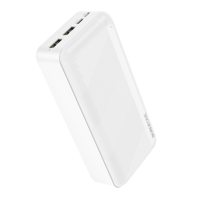 Išorinė baterija Power Bank Borofone BJ27B 2xUSB 30000mAh balta