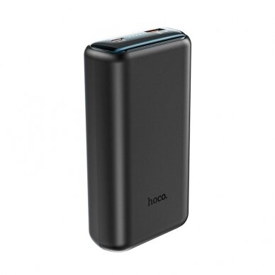 Išorinė baterija Power Bank Hoco Q1A Type-C PD 20W+Quick Charge 3.0 (3.0A) 20000mAh juodas 2