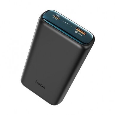 Išorinė baterija Power Bank Hoco Q1A Type-C PD 20W+Quick Charge 3.0 (3.0A) 20000mAh juodas 1