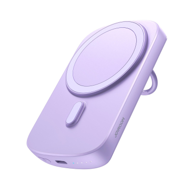 Išorinė baterija Power Bank Joyroom JR-W030 20W Magnetic Wireless 6000mAh violetinė