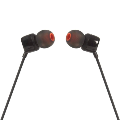 JBL Tune 110 in-ear Ausinės3.5mm mini jack remote control - Juodas 8