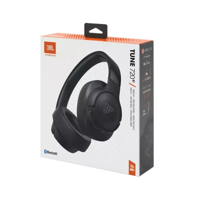 JBL Tune 720BT on-ear wireless ausinės - Juodas 4