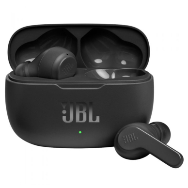 [Užsakomoji prekė] JBL - Wireless Headset (Wave 200) - Bluetooth 5.0, True Wireless, Microphone, Voice Assistant, Siri - Juodas