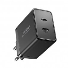 Joyroom JR-TCF09 fast charger 2x USB-C 40W - Juodas