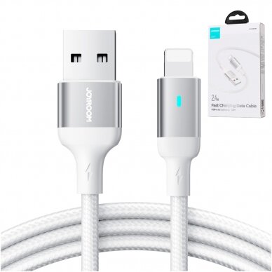 Joyroom cable USB - Lightning 2.4A A10 Series 1.2 m white (S-UL012A10) 4