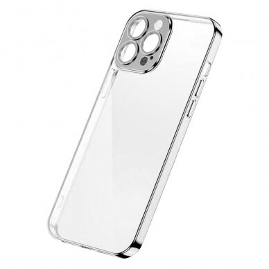 Dėklas Joyroom Chery Mirror iPhone 13 Pro Sidabrinis (JR-BP908 silver)