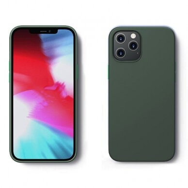 Dėklas Joyroom Color iPhone 12 Pro Max Žalias (JR-BP800) 1