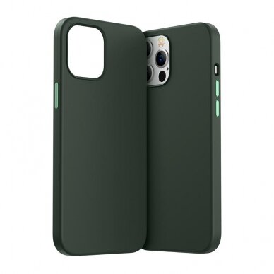 Dėklas Joyroom Color iPhone 12 Pro Max Žalias (JR-BP800)