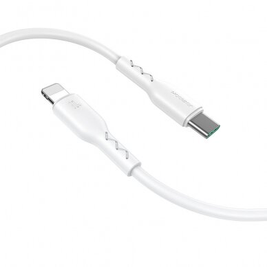 Akcija! Joyroom Flash-Charge Series SA26-CL3 USB-C / Lightning cable 30W 1m - white 6