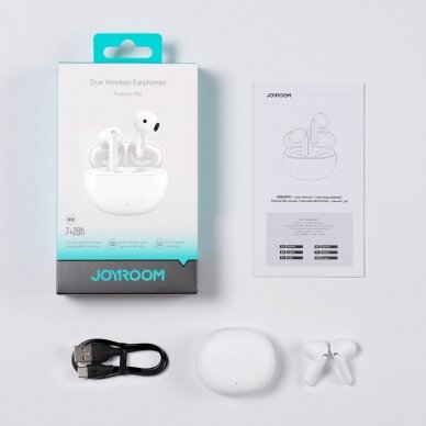 Joyroom Funpods wireless in-ear Ausinės (JR-FB2) - baltas 4