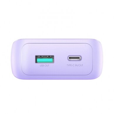 Joyroom JR-PBC07 20000mAh 30W mini power bankUSB-C Lightning Kabeliss - violetinis 4