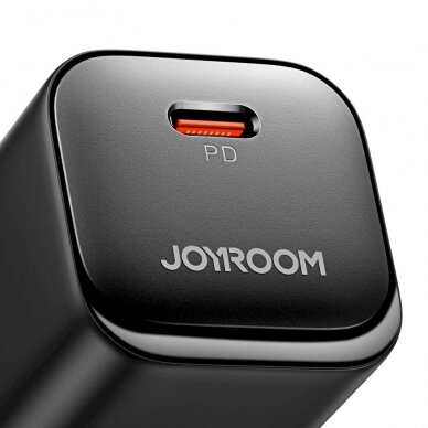 Joyroom JR-TCF07EU Speed ​​Series 30W USB-C PD/QC/AFC/FCP wall Įkroviklis  - Juodas 6