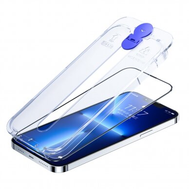 Ekrano apsauga Joyroom Knight Glass with Mounting Kit iPhone 14 Pro Max (JR-H12)